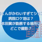 ドラマ「北くんがかわいすぎて3人でシェア」病院ロケ地は？本田翼が勤務する場所はどこで撮影？