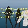 フェイクマミー川栄李奈のジャケット！がチェックジャケットのブランドは？コーデも紹介